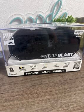 Altec Lansing HydraBlast Waterproof Bluetooth Speaker - Black